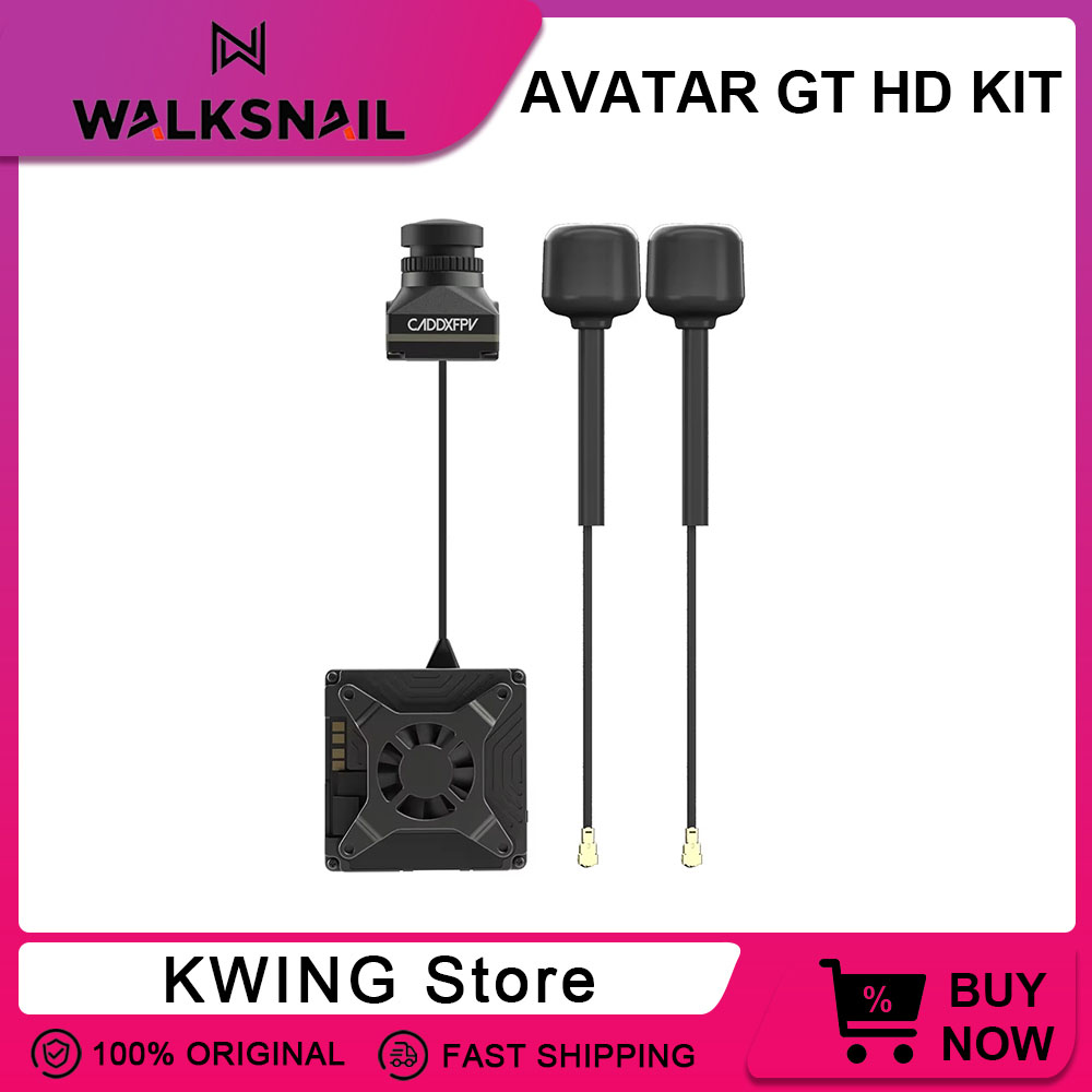 Drone Kit With Camera - Walksnail アバター GT HD キット 2W