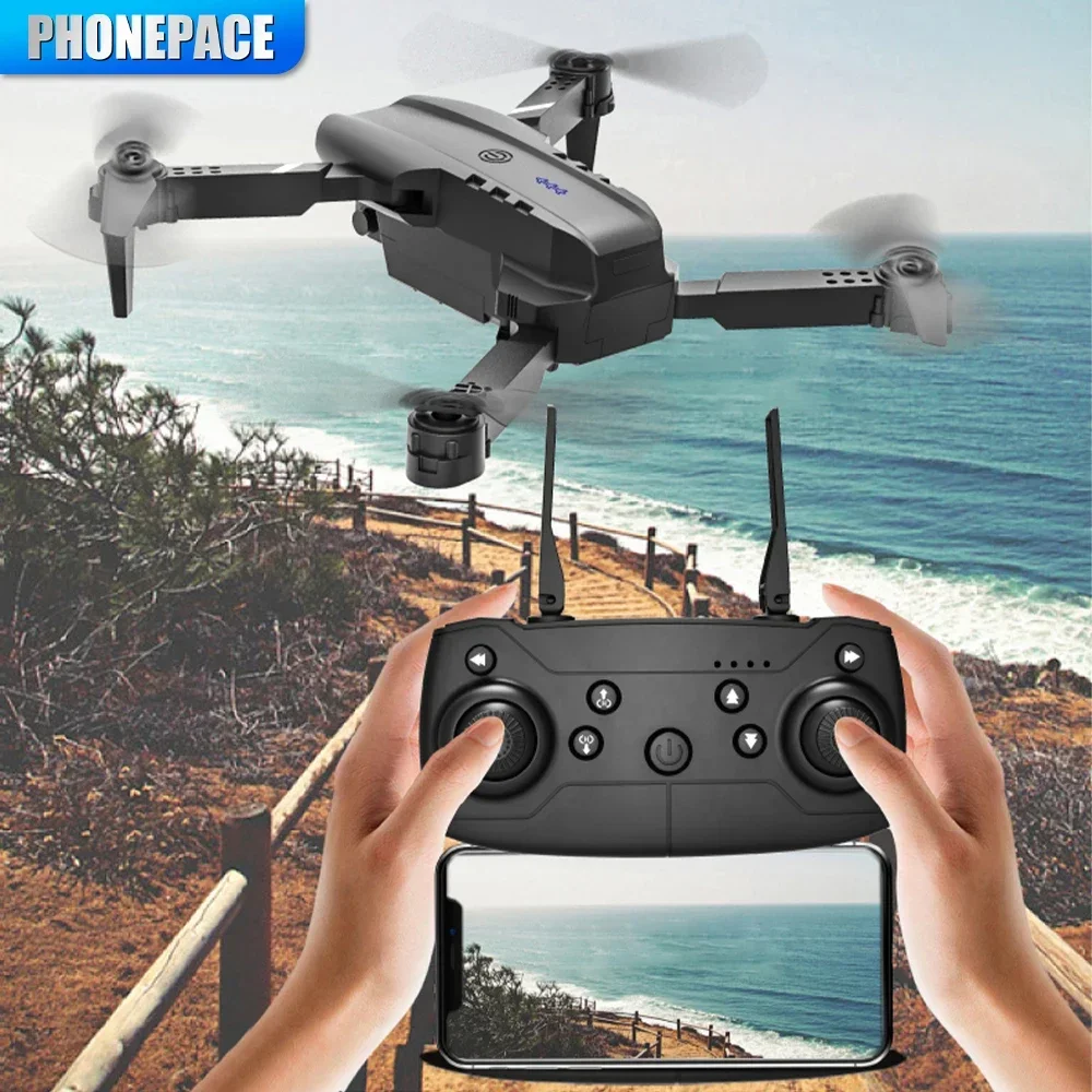 Eachine Drone E58 - リモコン付きクワッドコプタードローンE99Pro,4軸,hd,6k,写真,uav,高度固定,ヘリコプターおもちゃ