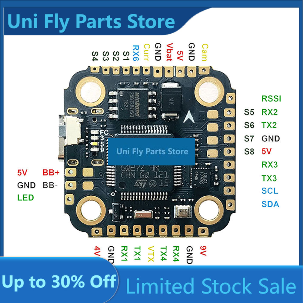 Betaflight Fc F7 - F7 MINI フライトコントローラー MPU6500 16MB ブラックボックス