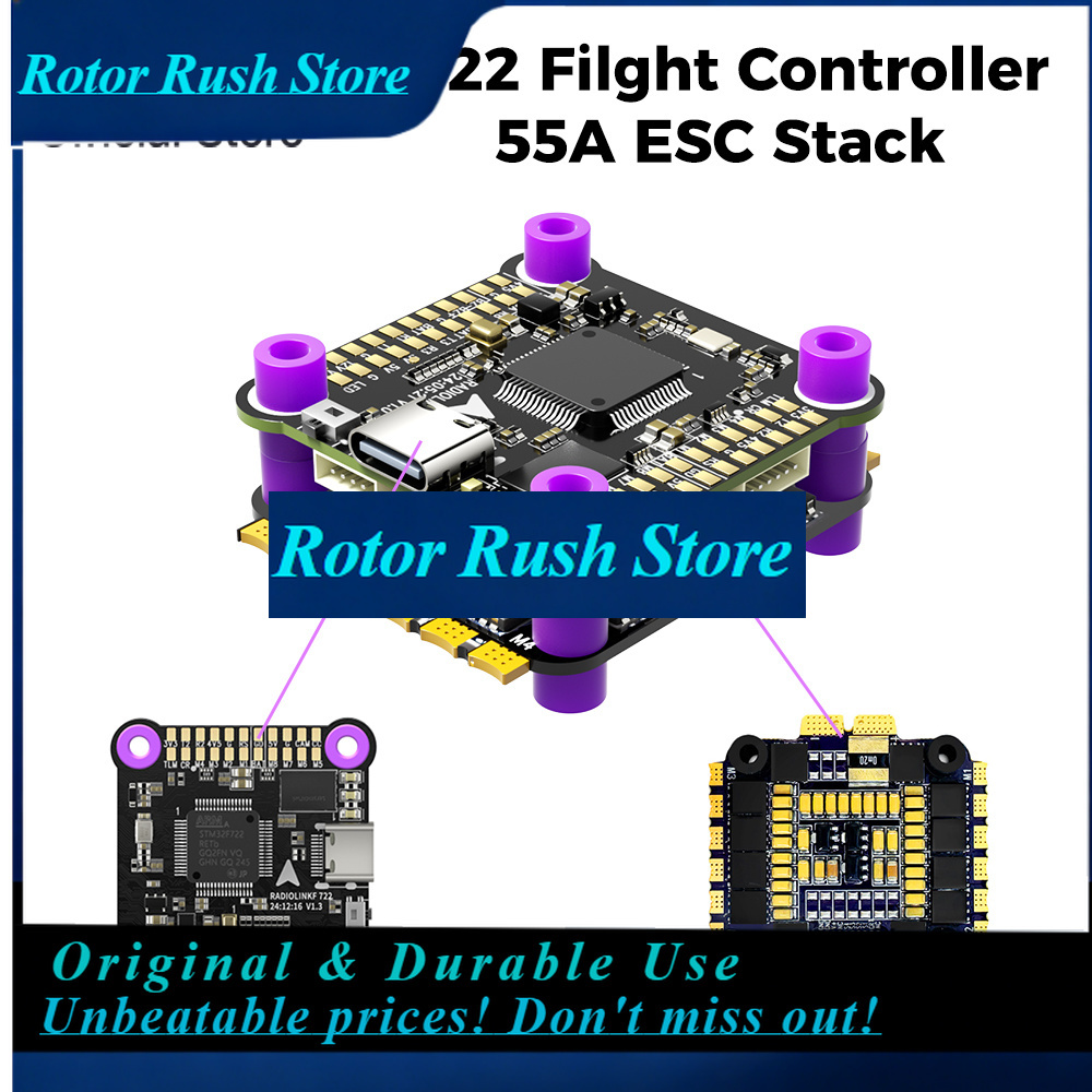 Betaflight Fc F7 - RoRusRadiolink F722 フライトコントローラースタック Betaflight INAV OSD