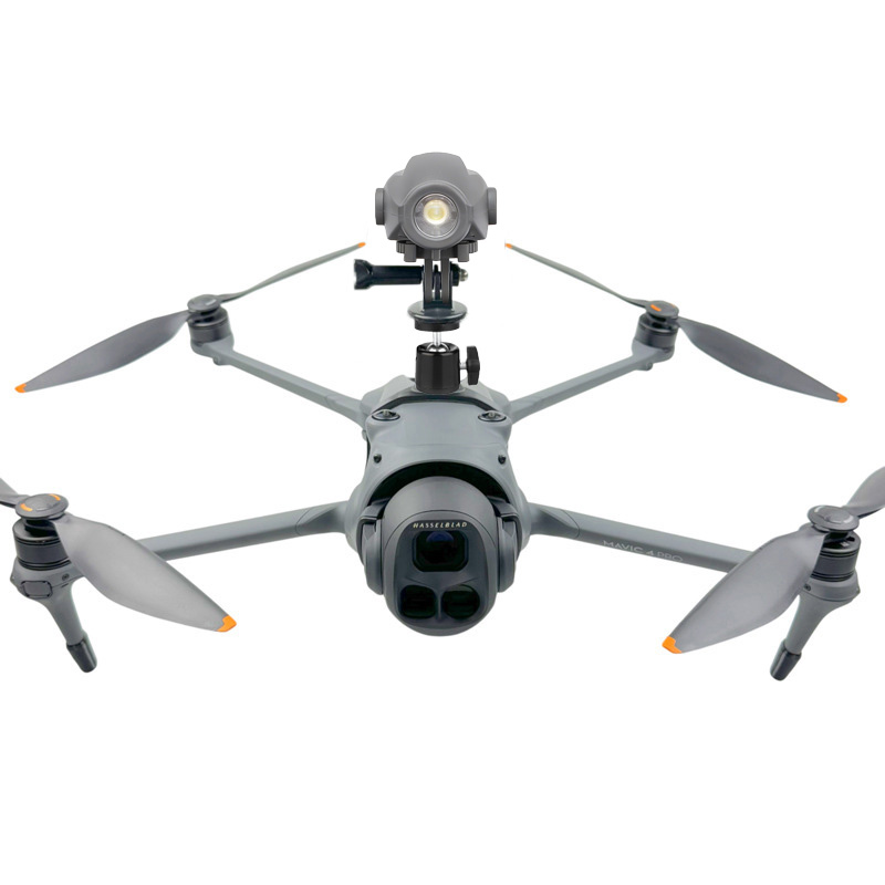Dji Drone Mini 4 Pro - 1セットフライトサーチライトフィルストロボライトSOS警告灯+固定ベースマウントDJI Mavic 4 Proドローンアクセサリー用