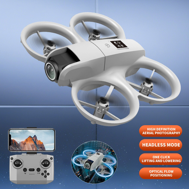 Eachine Drone E58 - H135ミニドローン 4Kプロフェッショナル デュアルカメラ ヘッドレスモード 障害物回避 WiFi