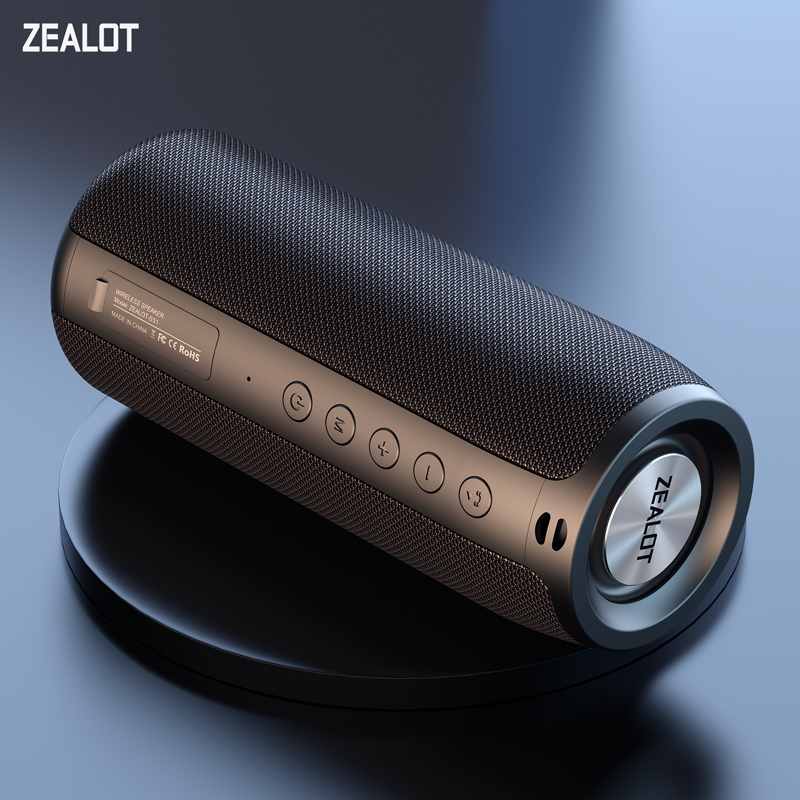 Holy Stone Drone Hs175 - ZEALOT-S51 ポータブル Bluetooth スピーカー TWS ワイヤレス低音サブウーファー防水屋外スピーカーラジカセ