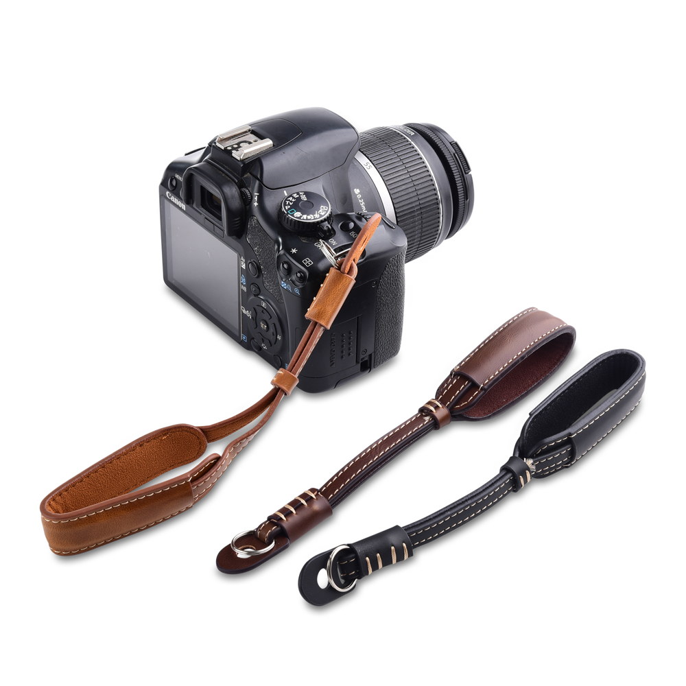 Canon Camera Eos M50 Mark Ii - カメラ革ハンドグリップ金属リングリストストラップキヤノン EOS R100 R50 200D 5D