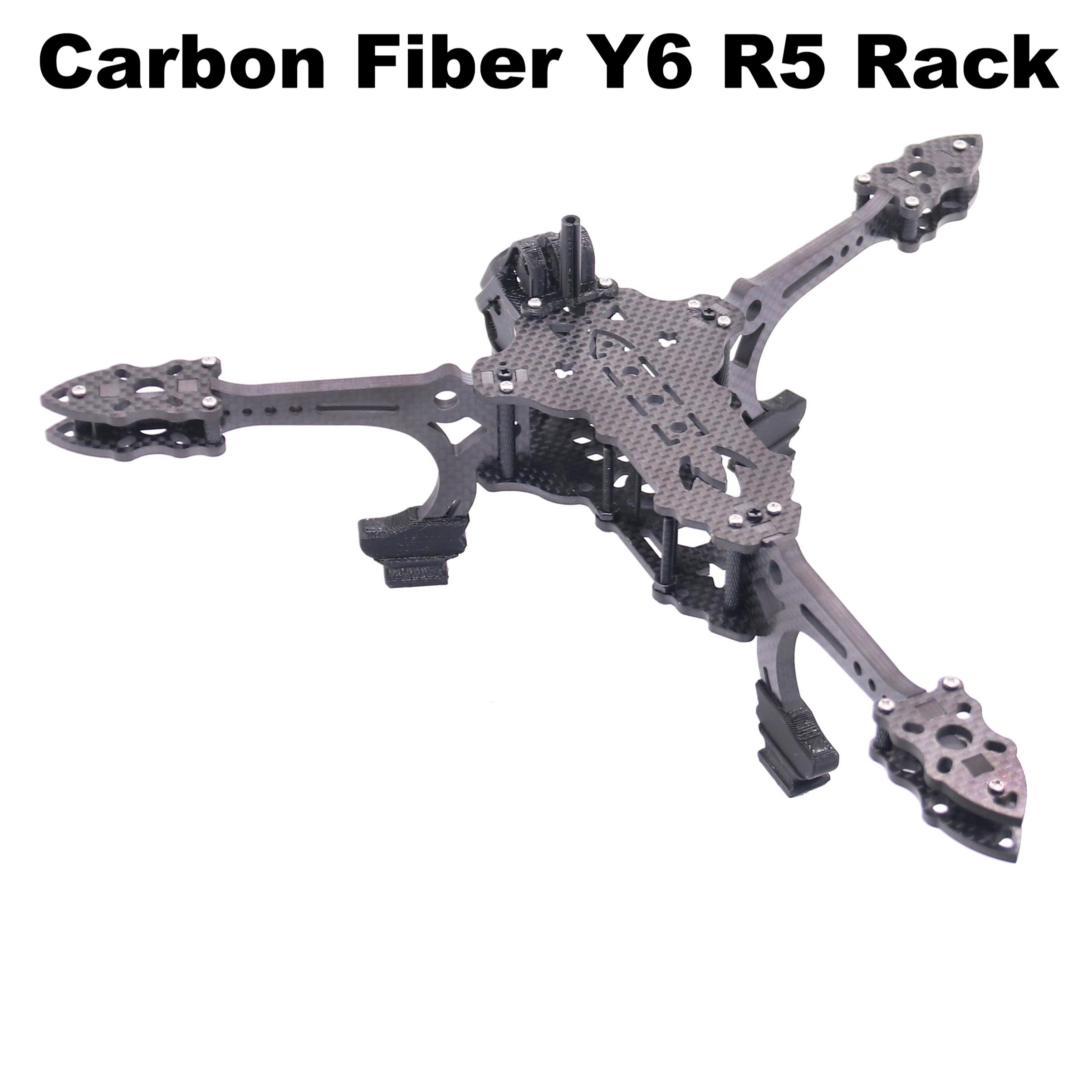 Drone Kit Octocopter - B-CUBE Y6R5 5インチ FPV ドローンフレームキット カーボンファイバー