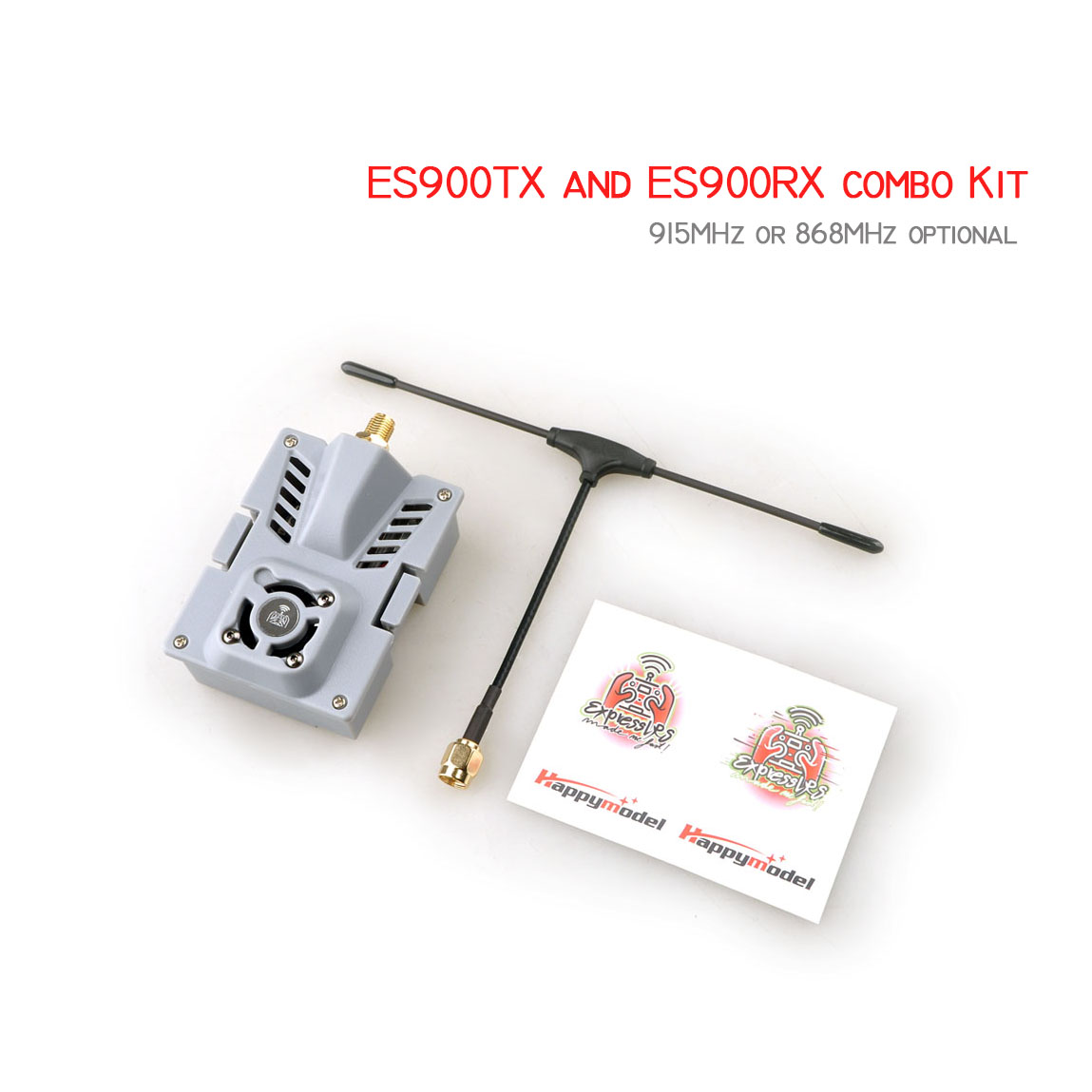 Drone Kit Fpv - Happymodel RC ELRS マイクロ ES900RX（受信機）ES900TX（モジュール）コンボキット 915MHz