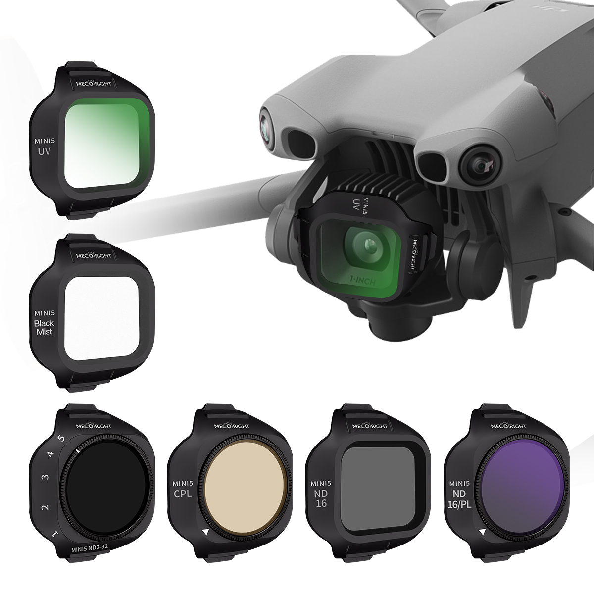 Drone Kit Build Yourself - Mecoright DJI Mini5 Pro UAV フィルターセット