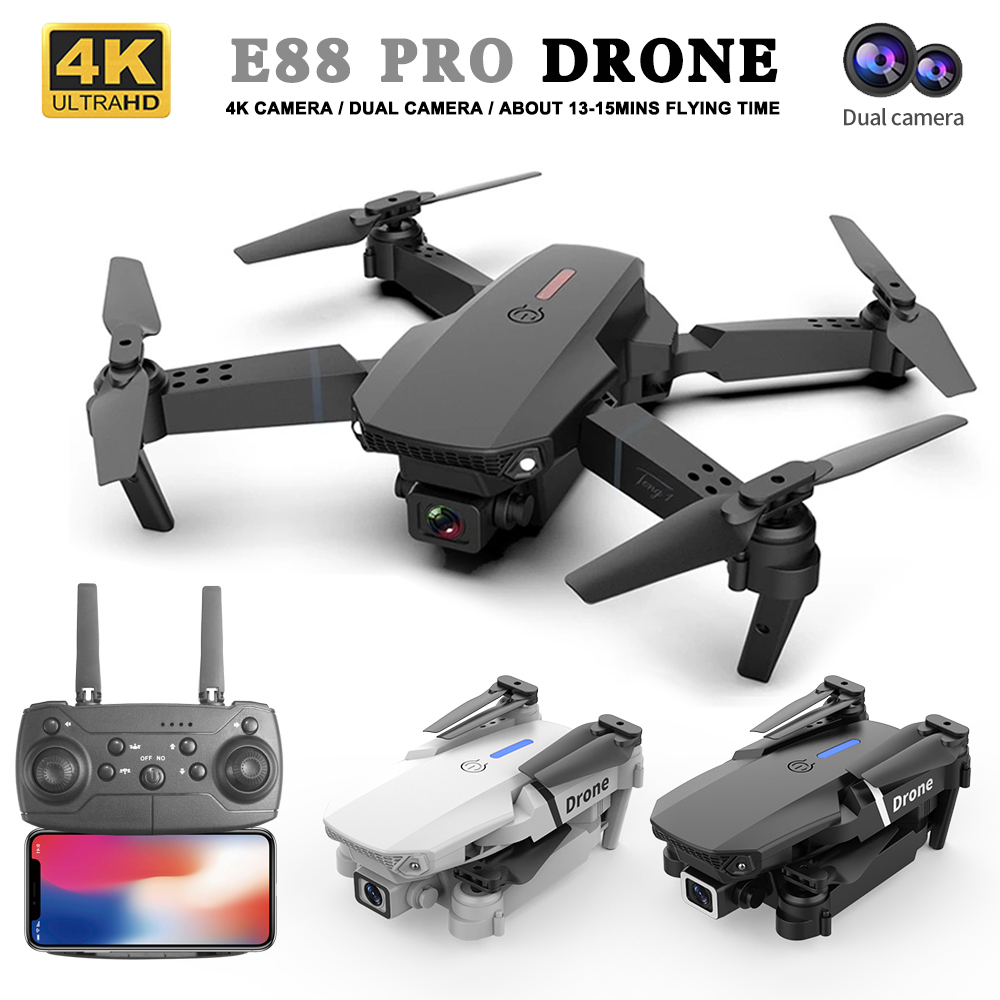 2026 ミニRC E88ドローン 折りたたみ式クアッドコプ - Eachine Drone E58 のレビューと価格