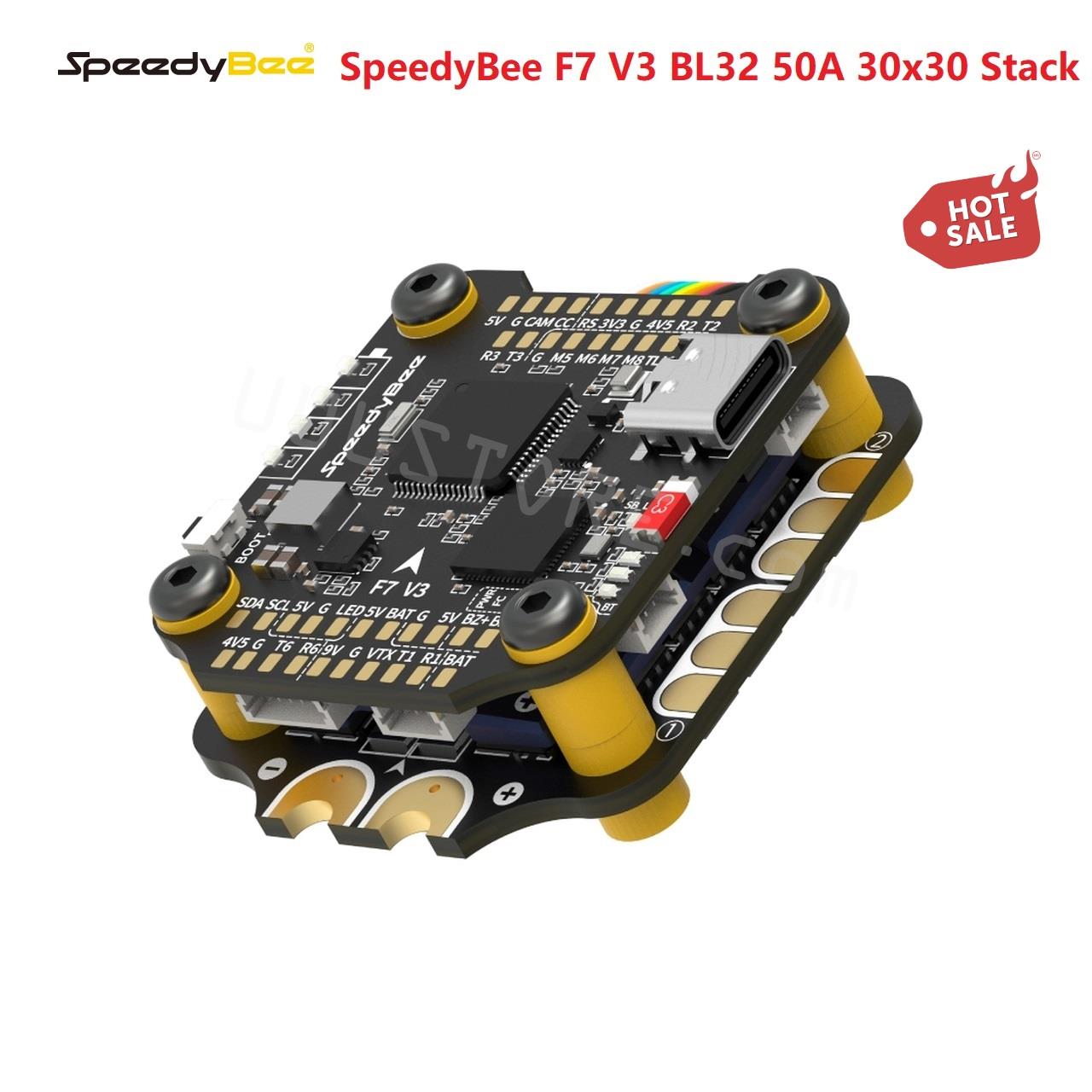 新しい SpeedyBee F7 V3 BL32 50A 3 - Betaflight Fc F7 のレビューと価格