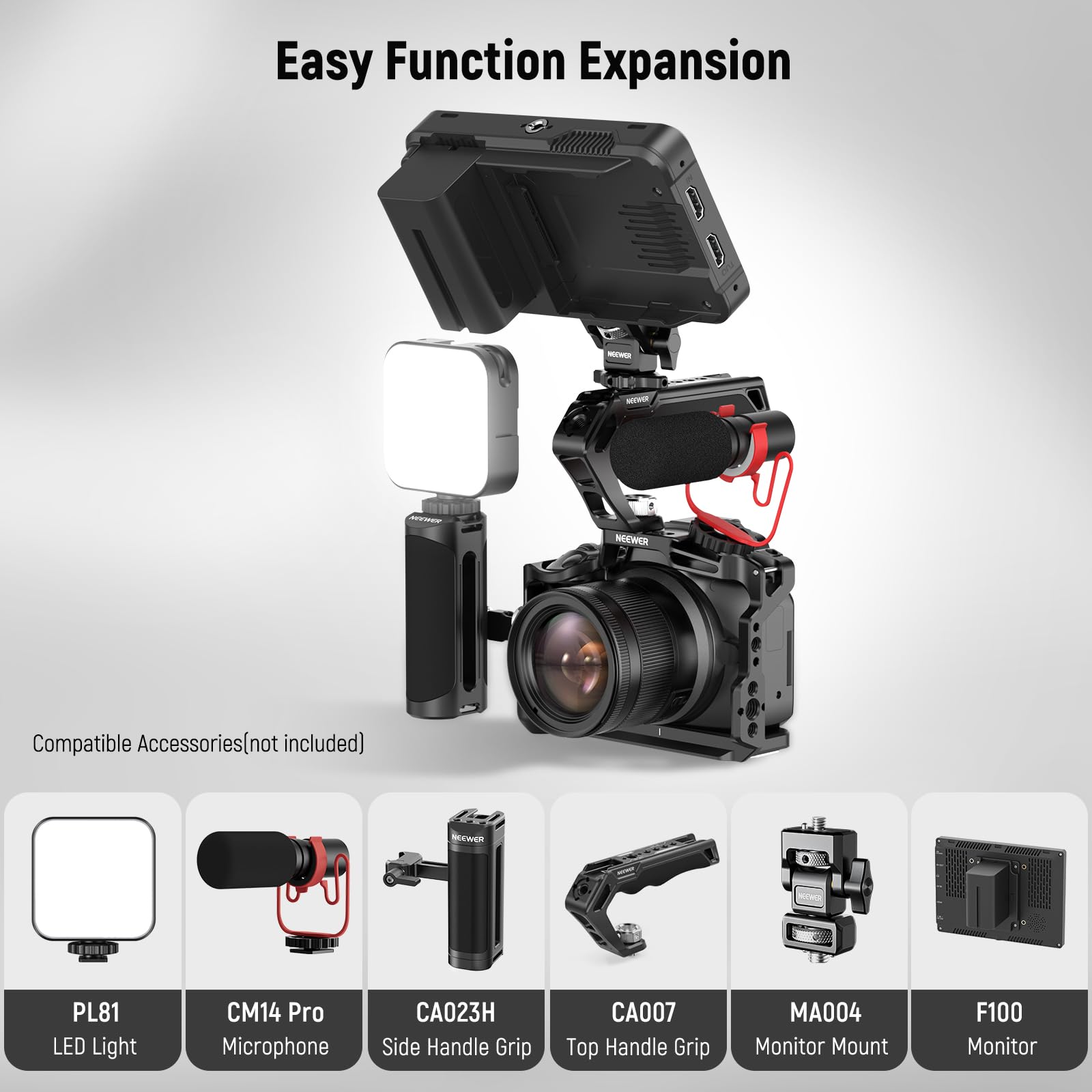 NEEWER R50カメラケージ Canon EOS R50 - Canon Camera Eos R50 のレビューと価格