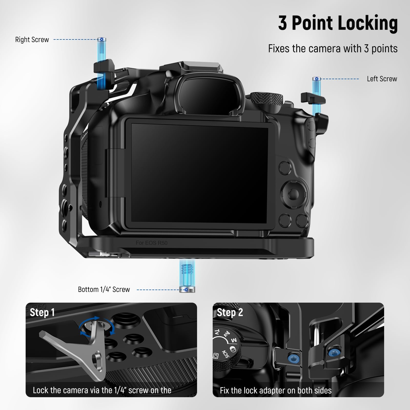 NEEWER R50カメラケージ Canon EOS R50 - Canon Camera Eos R50 のレビューと価格