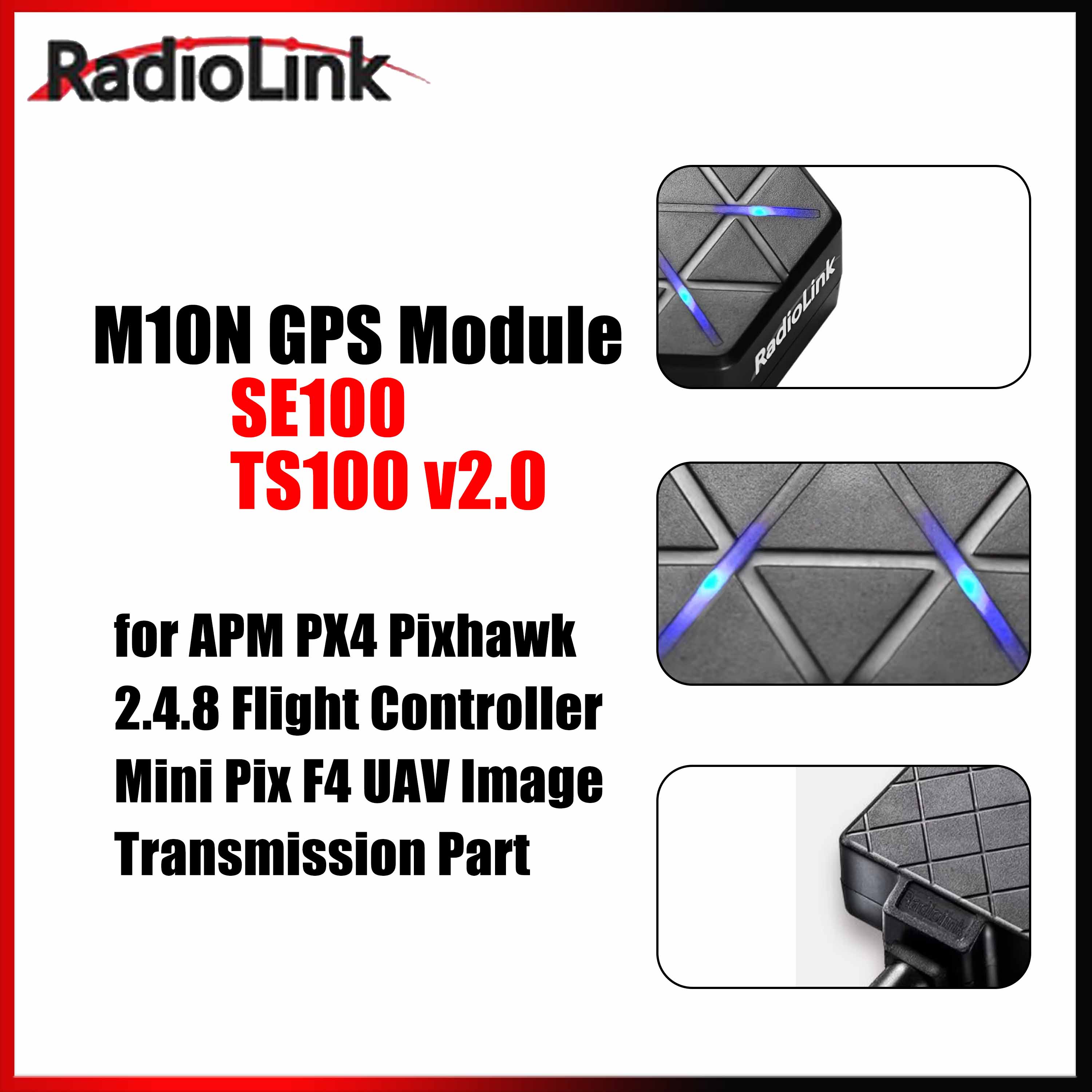 RadioLink SE100 TS100 v2.0 M10 - Drone Kit Hexacopter のレビューと価格