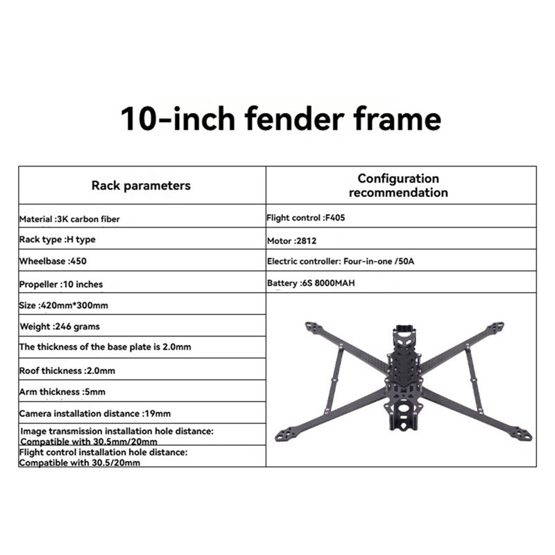 ABKN-超長距離FPVクロッシングレーシングドローンフレー - Drone Kit Long Range のレビューと価格