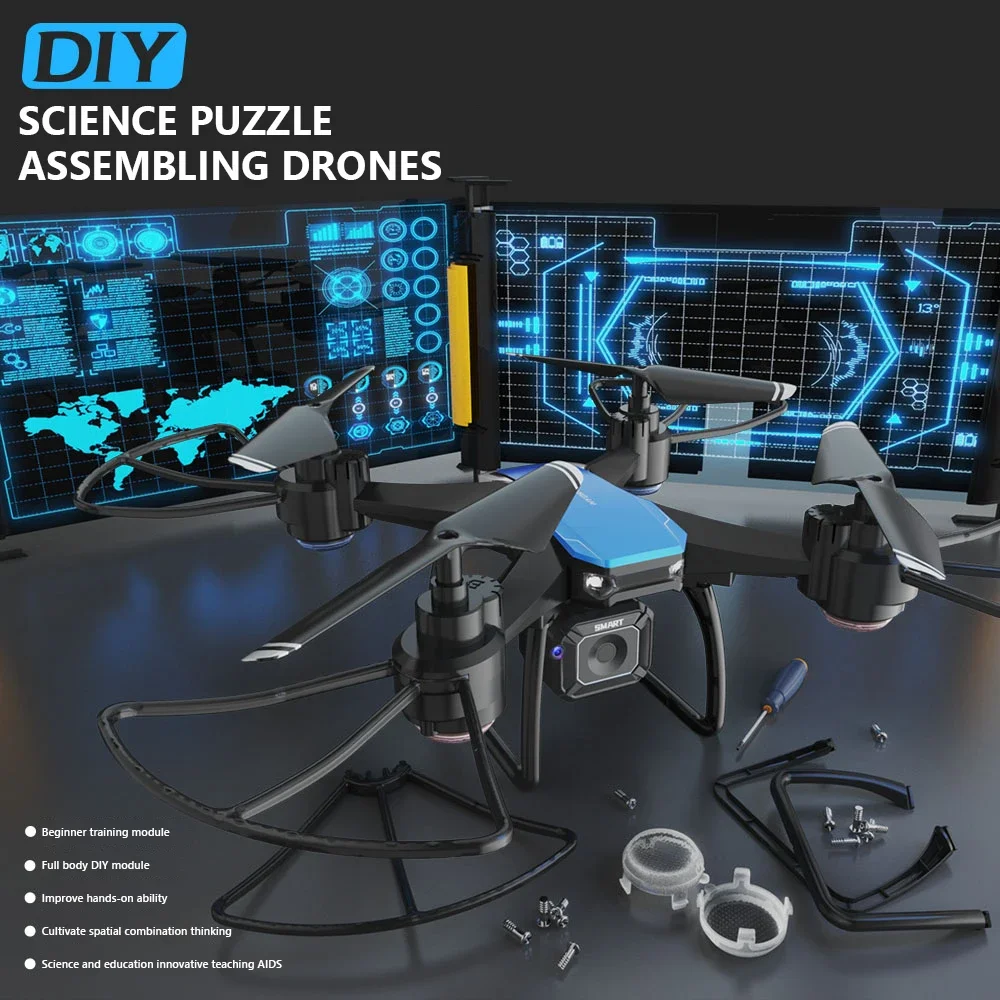 JJRC H108 DIY 教育用組み立てミニドローン イン - Drone Kit With Camera のレビューと価格