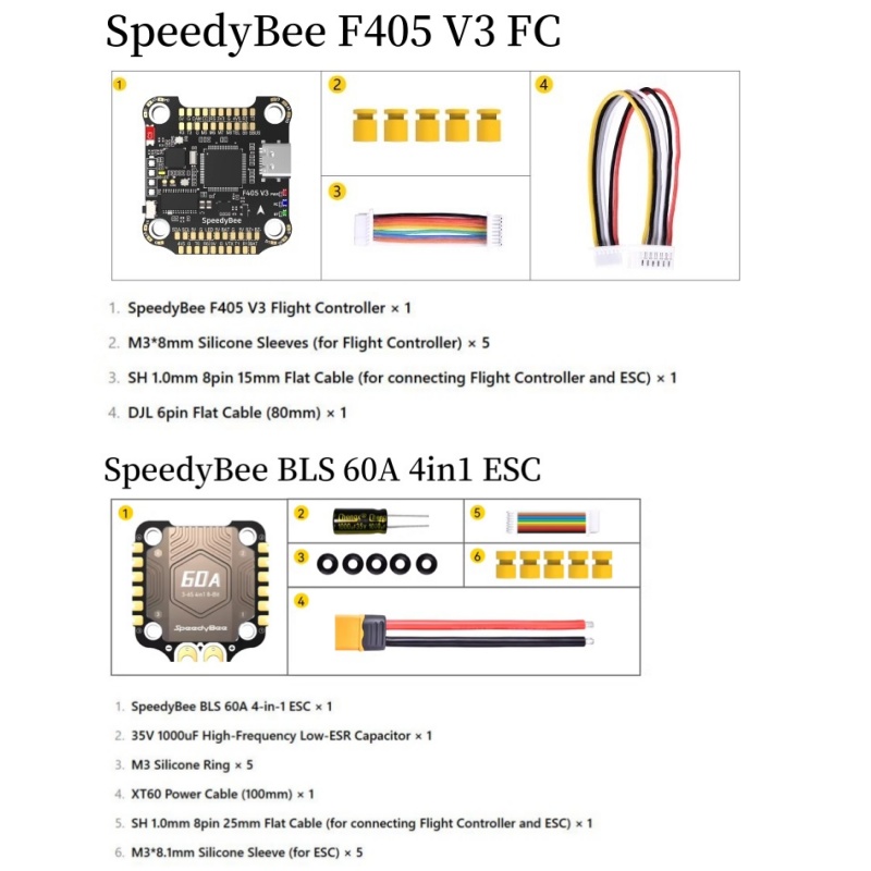 SpeedyBee F4 F405 V4 55A BLS 3 - Betaflight Fc F4 のレビューと価格