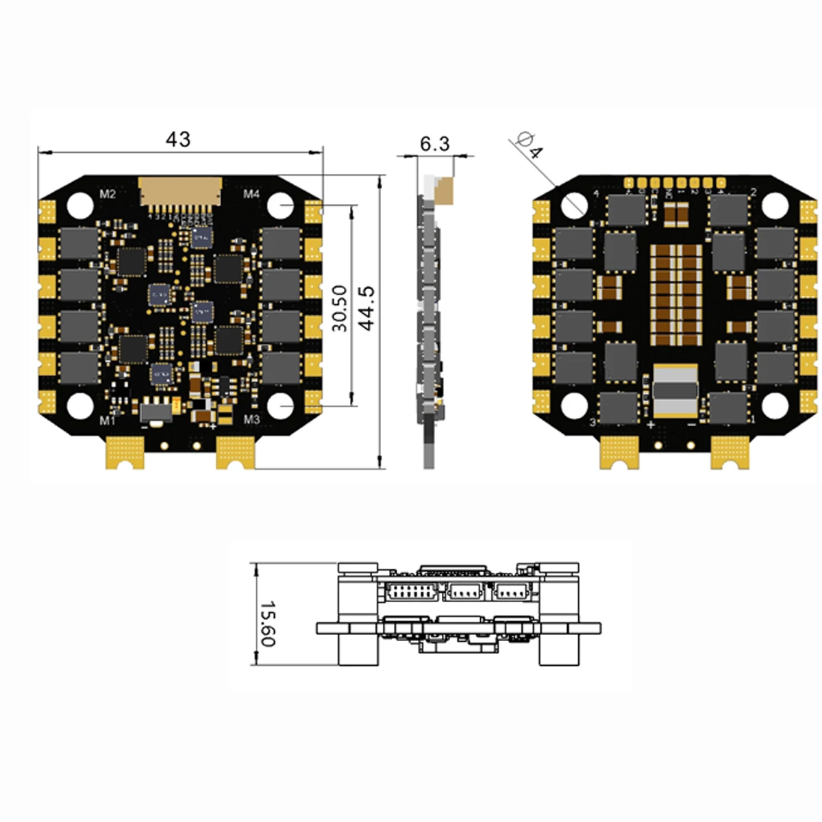 F4 F405 F7 F722 フライトコントローラー FC - Betaflight Fc F7 のレビューと価格