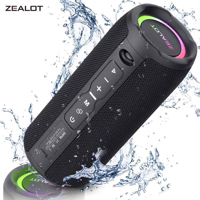 Zealot s49proポータブルBluetoothスピー - Holy Stone Drone Hs175 のレビューと価格