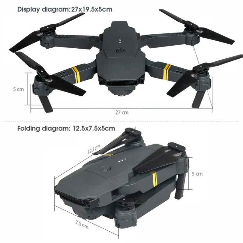4K Eachine E58ドローン WIFI FPV 広角 - Eachine Drone E58 のレビューと価格